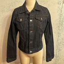 Juicy Couture  Jeans Dark Blue Denim Jacket Size Large Photo 0