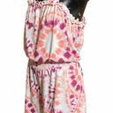 Miken Tie Dyed Romper Cover Up in Pink Purple NEW Size XL Photo 3