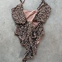 Aerie Leopard Print One Piece Full Overage SwimSuit Photo 0