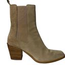 Krass&co Thursday Boot  Soho Heeled Chelsea Boots Women's 8 Sand Tan Suede Classic Photo 2