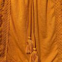 Knox Rose  Women's Size Small Sleeveless Blouse Mustard Yellow Cutout Detailing Photo 2