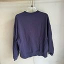 White Fox Boutique White Fox Blue Navy Crewneck Sweatshirt Size S/M Photo 2