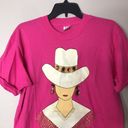 Fruit of the Loom The Girl From Ipanema Tee: RARE 1980s Vintage Unisex Western Cowgirl Jeweled top Photo 1