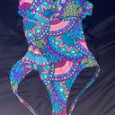 Strapless Colorful Bathing Suit Multiple Size M Photo 0