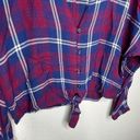 Rails  Plaid Crop Shirt Photo 7