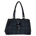 Coach  Black Signature Soho Shoulder Bag F18750 Photo 0