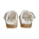 Birkenstock  Light Rose Arizona Shearling Suede Leather Slip-On Sandals Photo 5