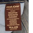 Dear John  Joyrich Comfort Skinny Raw Hem Distressed Jeans Central Wash 28 Photo 6