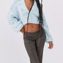 Urban Outfitters  Blue Sydney Cropped Cardigan Sweater Sz M Photo 4