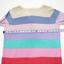 Joseph A NEW   Striped 3/4 Sleeve Top Polka Dot S Colorful Photo 5