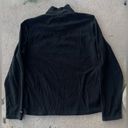 The North Face  Black pullover szLarge polar fleece 1/4 zip base layerlongsleeve Photo 3