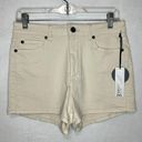 Amuse Society  You and Me Tan Natural Denim Shorts Revolve Sz 29, 2" Inseam NEW Photo 0