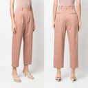 Ba&sh  • Maiwen Pleated Trousers pants high waist Blush pink tapered carrot leg Photo 11