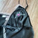 Victoria's Secret Vintage  sexy black split babydoll size small Photo 4