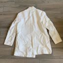 7 For All Mankind  cream linen blazer in almond Photo 4