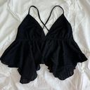 Princess Polly Laren Flutter Cami Top Black Photo 2