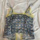 frankie's bikinis NWOT Frankie’s Bikini Juliet Lace Silk Top- Monarch  Photo 3