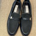 Krass&co WESLEY &  Navy Blue Heeled Leather Loafers with Buckle-8 Photo 4