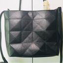 Fashionable Trendy Simple Black Ladies Single Shoulder Square Bag Photo 4