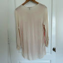 Mango  Casual Women’s Pink Patterned Long Sleeve Top Medium Photo 1