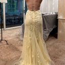 Yellow Prom Dress Size 2 Photo 1