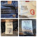 Guess  Daredevil Skinny Leg Dark Wash Stretch Jeans Size 29 DISCONTINUED MINT! Photo 8