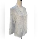 Studio Works  Cream Cable Knit Cozy Cardigan Wool Blend Cardigan Photo 2