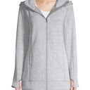 St. John’s Bay NWT  Active Hooded Fleece Jacket Small Gray Photo 0