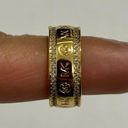 Michael Kors Gold-Tone Brass Eternity Ring Size 5 Photo 5