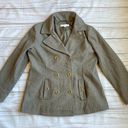 New York & Co. Wool Blend Double Breasted Winter Peacoat Size L Photo 0