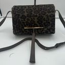 Brian Atwood  Brigitte Adjustable Leather/Calf Hair Cross Body Bag Photo 0