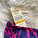 Tommy Bahama  Sugar Shack Pink Blue Twist Front hipster bikini swim bottoms S new Photo 3