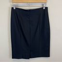 The Row  Satin Trim Classic Pencil Skirt Black Size 8 Photo 3