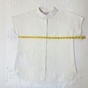 Tommy Bahama Vintage  Women's Talulla Silk Camp Shirt - Ivory - S Photo 5