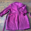 City Chic  So Sleek Shawl Collar Belted Pea Coat in Ruby Red Size XL US 22W  NWT Photo 4