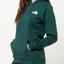 The North Face  Sz M Womens Red Box Pine Never Stop Exploring Green Fleece Hoodie Photo 6