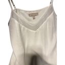 Banana Republic  white cami size 0 vneck Photo 1