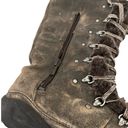 The North Face  Adrianne IV Boots Suede Plush Lining Brown Taupe Lace Up Size 8.5 Photo 1