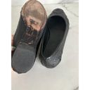 Jack Rogers  Black Leather Signature Ballet Flats Sz 8 Photo 4