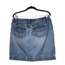 J.Jill  Denim Jean Skirt Size 10 Distressed Womens Short Mini Photo 1