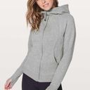 Lululemon Women’s  Scuba Hoodie Heathered Core Light Grey Photo 0