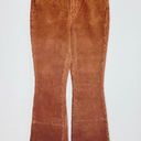 L'AGENCE The Affair High-Rise Flare Wide Leg Corduroy Jeans in Brown Size 25 NWT Photo 0