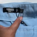 Missguided EUC  Blue High Waisted Shorts Photo 2