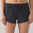 Lululemon Reversible Double Time Short Grey And Purple Size 6 Photo 0