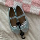 Baby Blue Ballet Flats Size 8 Photo 2