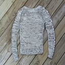 Gap  Long Sleeved Raglan Cable Knit Sweater in Navy Marled Size XS. d Photo 1