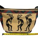 Krass&co El Paso Saddle Blanket  Tote Shoulder Bag Cream and Black Southwestern Photo 2