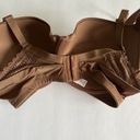 Auden The Daydream Demi Coverage Light Lift T Shirt Bra Brown Size 36DD NEW Photo 1