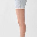 DL1961  Denim Hepburn High Rise Wide Leg Short Mystic Womens Size 32 Photo 3