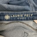 Daisy Laurie Felt Jeans  Denim Flare Medium Wash Bellbottom Flares Women’s Size 6 Photo 7